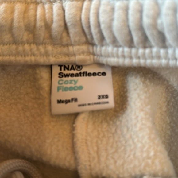 TNA sweatfleece sweatpants mega fit size 2xs XXS - Picture 2 of 2